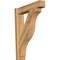 Ekena Millwork Funston Block Rough Sawn Outlooker, Western Red Cedar, 6"W x 26"D x 34"H OUT06X26X34FST05RWR - alternate 1